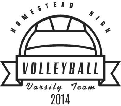 Volleyball Template DNT001 BW