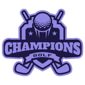 Champions Golf logo template Thumbnail