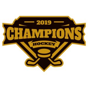 Champions Hockey logo template Thumbnail