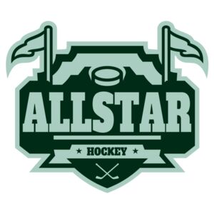 All Star Hockey Tournament logo template 02 Thumbnail
