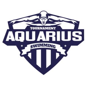 Aquarius Swimming Tournament logo template Thumbnail
