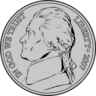 Nickel Coin Front 1