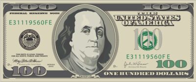 Hundred Dollar Bill 1
