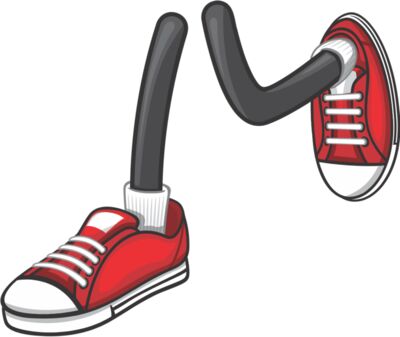 Cartoon Running Shoes 1