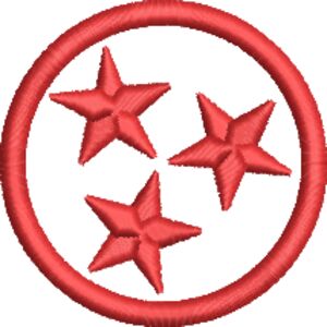 TN Tri-Star Red Embroidery Thumbnail