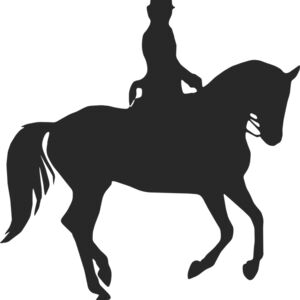 Horseback Silhouette 30 Thumbnail