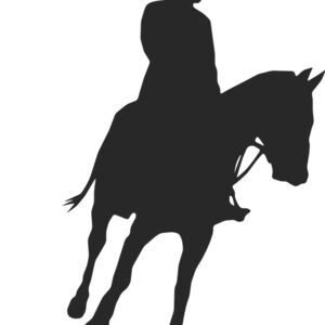 Horseback Silhouette 25 Thumbnail