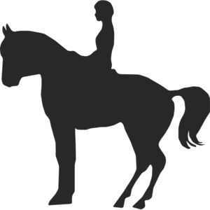 Horseback Silhouette 24 Thumbnail