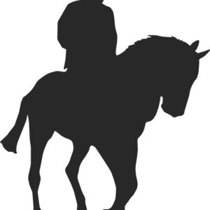 Horseback Silhouette 9 Thumbnail