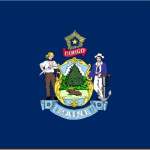 Maine Flag Thumbnail