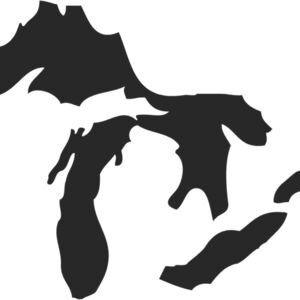 Great Lakes Silhouette Thumbnail