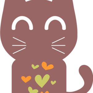 Colorful Heart Cat 1 Thumbnail