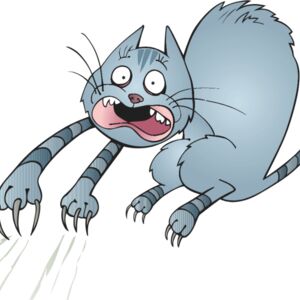Colored Cartoon Cat 8 Thumbnail