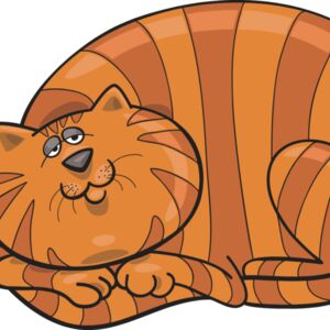 Colored Cartoon Cat 2 Thumbnail