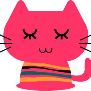 Colorful Striped Cat 1 Thumbnail