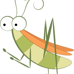 Cartoon Grasshopper 1 Thumbnail