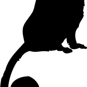 Monkey Silhouette 4 Thumbnail