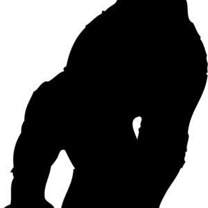 Gorilla Silhouette 2 Thumbnail