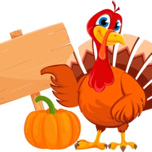 Thanksgiving Turkey Pumpkin Sign 1 Thumbnail