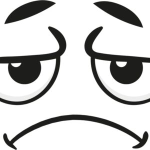 Cartoon Tired Face 3 Thumbnail