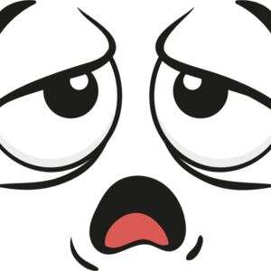 Cartoon Tired Face 1 Thumbnail