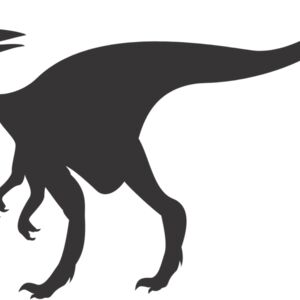 Raptor Dinosaur Silhouette 2 Thumbnail