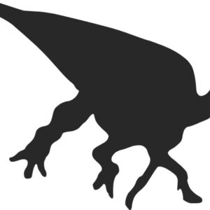Raptor Dinosaur Silhouette 5 Thumbnail