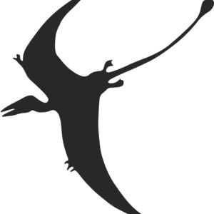 Pterodactyl Dinosaur Silhouette 3 Thumbnail