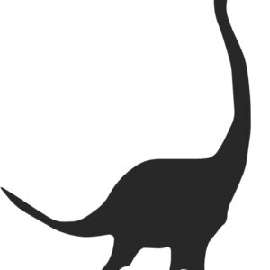 Brachiosaurus Dinosaur Silhouette 6 Thumbnail