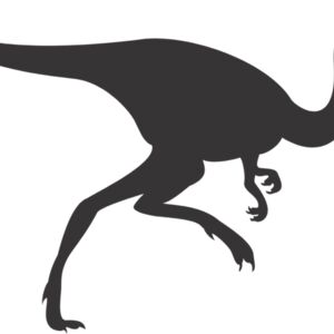 Raptor Dinosaur Silhouette 1 Thumbnail