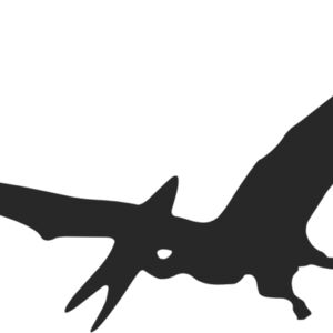 Pterodactyl Dinosaur Silhouette 2 Thumbnail