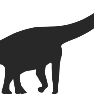 Brachiosaurus Dinosaur Silhouette 4 Thumbnail