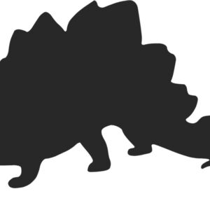Stegosaurus Dinosaur Silhouette 1 Thumbnail