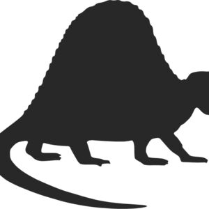 Dimetrodon Dinosaur Silhouette 1 Thumbnail