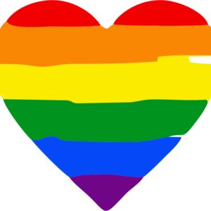 LGBT Gay Pride Rainbow Heart 5 Thumbnail