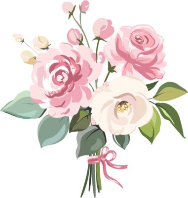 Pink Roses Flower 3
