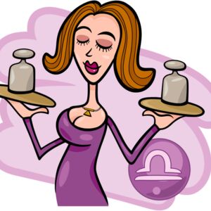 Libra Scales Drinks Lady 1 Thumbnail
