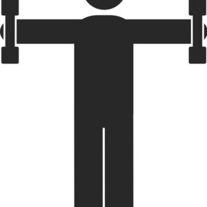 Exercise Weight Lifting Silhouette 1 Thumbnail