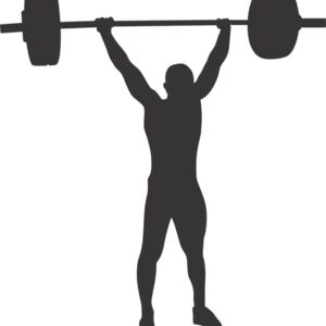 Exercise Weight Lifting Silhouette 10 Thumbnail