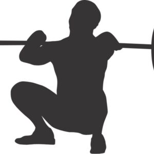 Exercise Weight Lifting Silhouette 5 Thumbnail