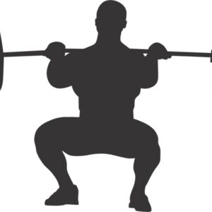 Exercise Weight Lifting Silhouette 13 Thumbnail