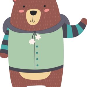 Fall Autumn Bear Jacket 1 Thumbnail