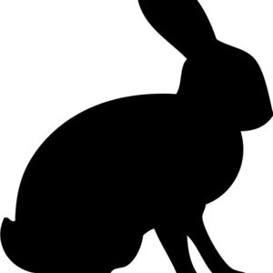 Rabbit Silhouette 7 Thumbnail
