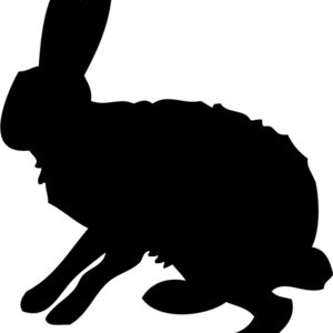 Rabbit Silhouette 5 Thumbnail