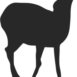 Deer Doe Silhouette 3 Thumbnail