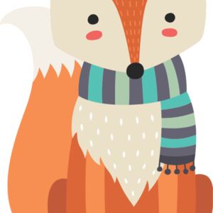 Fall Autumn Fox Scarf 1 Thumbnail