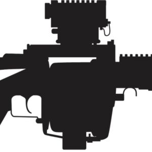 Assault Rifle Gun Silhouette 13 Thumbnail