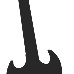 Electric Guitar Silhouette 8 Thumbnail