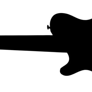 Electric Guitar Silhouette 1 Thumbnail