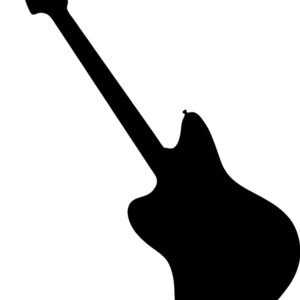 Electric Guitar Silhouette 14 Thumbnail